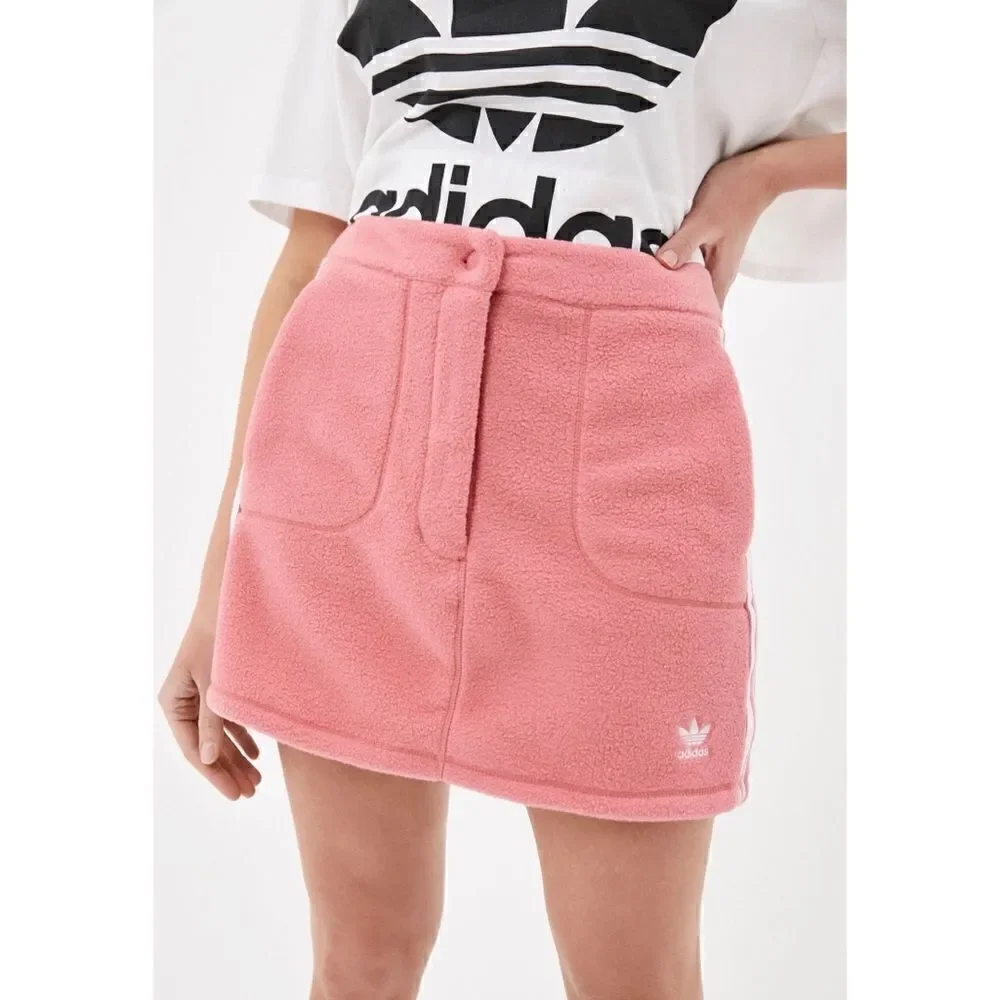 ADIDAS CLASSICS POLAR FLEECE SKIRT - Picture 4 of 11